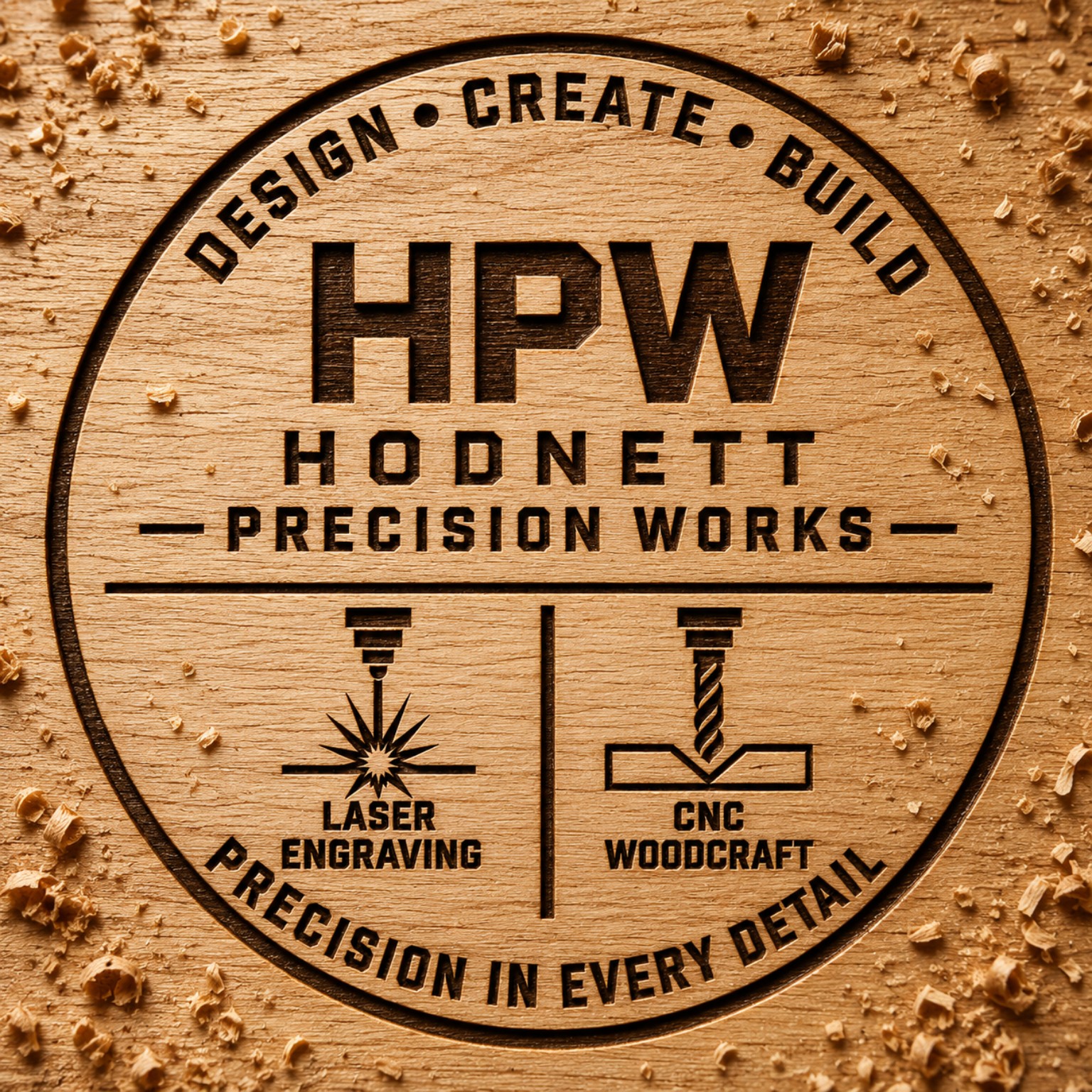 Hodnett Precision Works logo